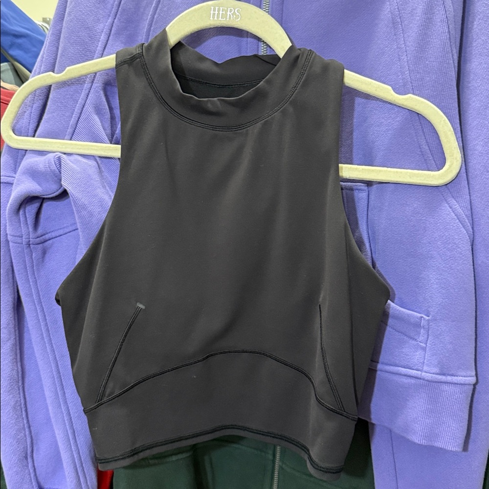Lululemon Everlux and Mesh Cropped Tank
